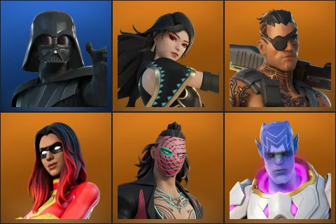 Darth Vader, Era, Joey, Joltara, Kado Thorne, Kymera