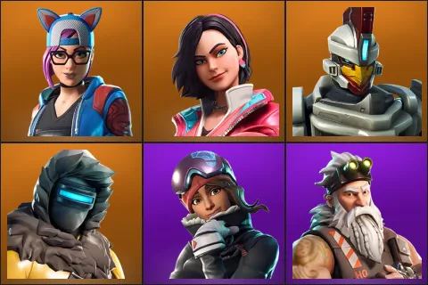 Lynx, Rox, Sentinel, Zenith, Powder, Sgt. Winter