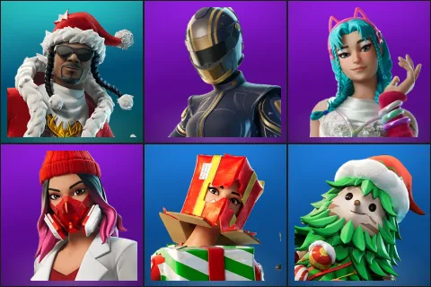 Santa Dogg, Hairpin, Katalina, Yulejacket, Holiday Boxy, Winterfest Bushranger