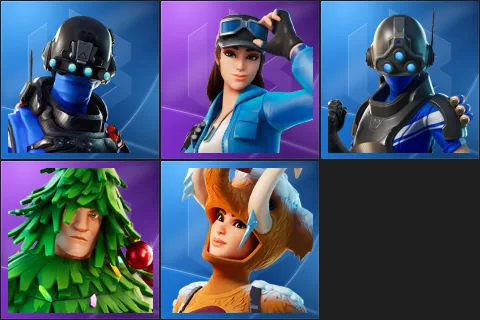 Carbon Commando, Cloud Striker, Trilogy, Lt. Evergreen, Wooly Warrior