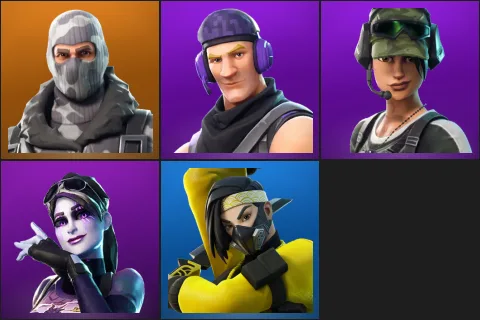 Havoc, Sub Commander, Trailblazer, Dark Bomber, Min-joon