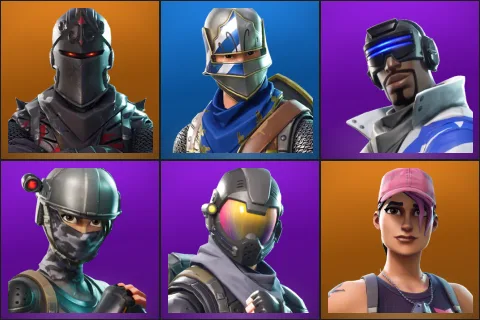 Black Knight, Blue Squire, Blue Striker, Elite Agent, Rogue Agent, Rose Team Leader