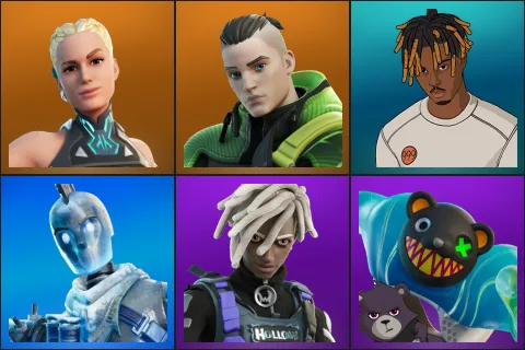 Paradigm (Reality-659), Twyn, Slayer Juice WRLD, Glacial Dummy, Bytes, Grriz