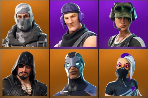 Havoc, Sub Commander, Trailblazer, Blackheart, Carbide, Catalyst