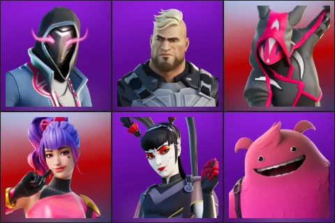 Xander, Gunnar, Sayara, Tracy Trouble, Tsuki 2.0, Yeddy