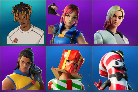 Slayer Juice WRLD, Explorer Emilie, Jackie, Trailblazer Tai, Holiday Boxy, Mr. Dappermint