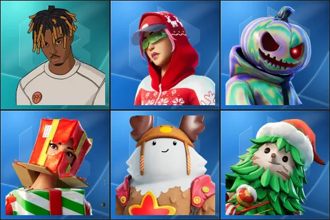 Slayer Juice WRLD, Arctic Adeline, Chrome Punk, Holiday Boxy, Sled Ready Guff, Winterfest Bushranger