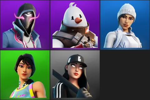 Xander, Snowmando, Frost Squad, Rainbow Racer, Ruby Shadows