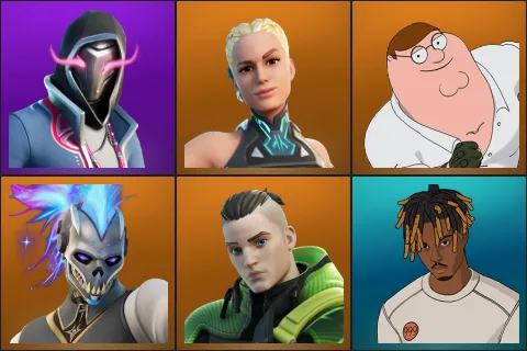 Xander, Paradigm (Reality-659), Peter Griffin, Renzo the Destroyer, Twyn, Slayer Juice WRLD
