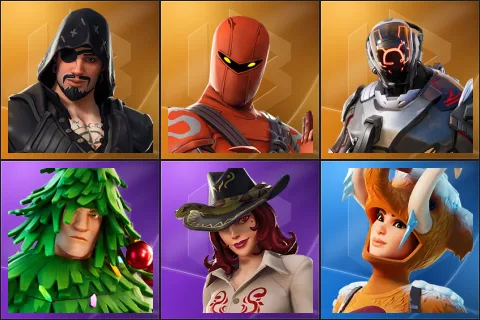 Blackheart, Hybrid, The Scientist, Lt. Evergreen, Sidewinder, Wooly Warrior