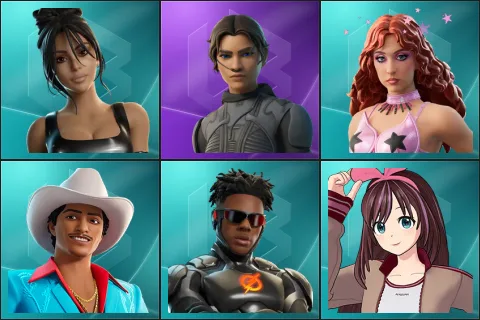 Iconic Kim Kardashian, Chani, Chappell Roan, Die With A Smile Bruno, ISuperSpeed, Jersey KizunaAI