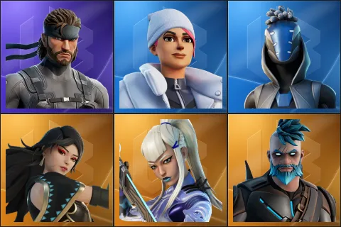 Solid Snake, Blizzard Bomber, Sultura, Era, Mizuki, Omegarok