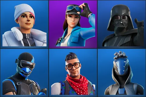 Blizzard Bomber, Cloud Striker, Darth Vader, Fixer, Prodigy, Sultura