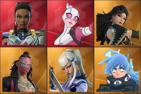 Shuri, Gwenpool, Era, Kado Thorne, Mizuki, Nezumi
