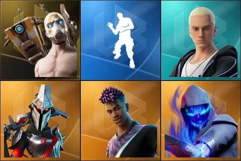 Psycho Bandit, Laugh It Up, Slim Shady, Eternal Knight, Fade, Fusion