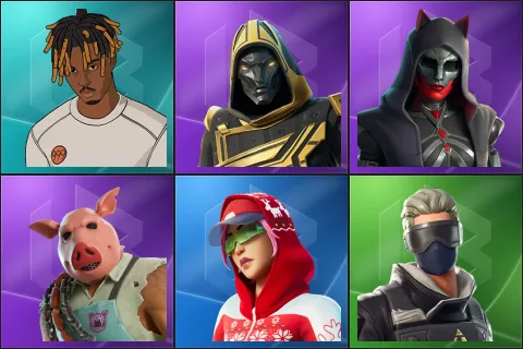 Slayer Juice WRLD, Blitz Knight, Felina, Pig the Butcher, Arctic Adeline, Verge
