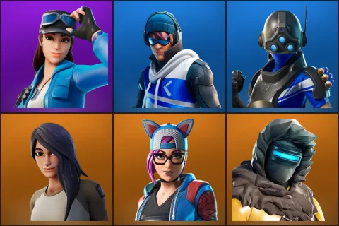 Cloud Striker, Point Patroller, Trilogy, Gear Specialist Maya, Lynx, Zenith