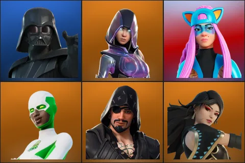Darth Vader, Glow, Alli, Backlash, Blackheart, Era