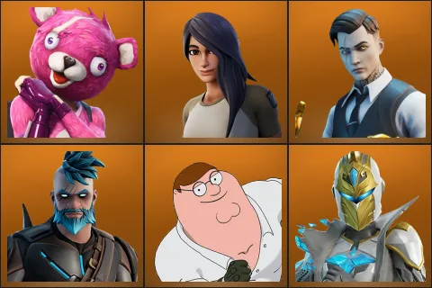 Cuddle Team Leader, Gear Specialist Maya, Midas, Omegarok, Peter Griffin, Spectra Knight