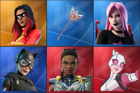 Joltara, The Axe of Champions 2.0, Haze, Catwoman Zero, Shuri, Gwenpool