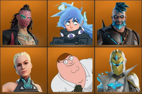 Kado Thorne, Nezumi, Omegarok, Paradigm (Reality-659), Peter Griffin, Spectra Knight