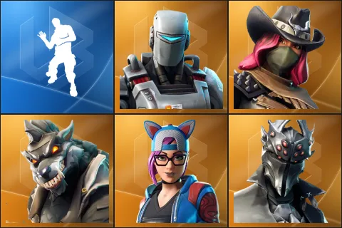 Laugh It Up, A.I.M., Calamity, Dire, Lynx, Spider Knight