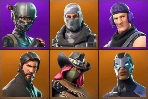 Elite Agent, Havoc, Sub Commander, The Reaper, Calamity, Carbide