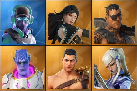 Breakpoint, Era, Joey, Kymera, Menace, Mizuki