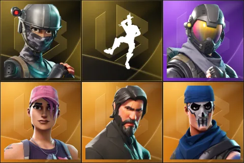 Elite Agent, Take The L, Rogue Agent, Rose Team Leader, The Reaper, Warpaint