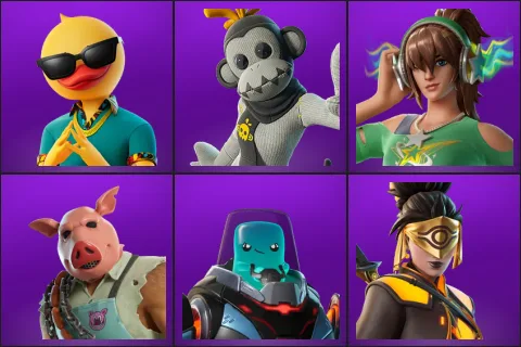 Cluster, GHOST Monks, Heatwave PJ, Pig the Butcher, The Guardian, The Voidblade