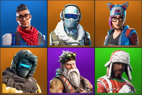 Prodigy, Frostbite, Lynx, Zenith, Sgt. Winter, Yuletide Ranger