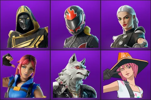 Blitz Knight, Burnoff, Cassidy Quinn, Explorer Emilie, Fletcher Kane, Joss
