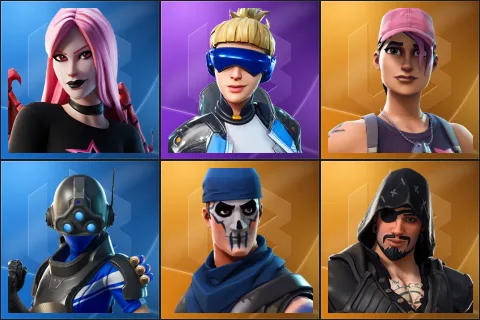 Haze, Neo Versa, Rose Team Leader, Trilogy, Warpaint, Blackheart