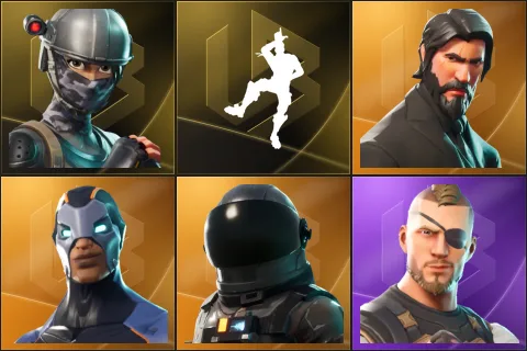 Elite Agent, Take The L, The Reaper, Carbide, Dark Voyager, Battlehawk