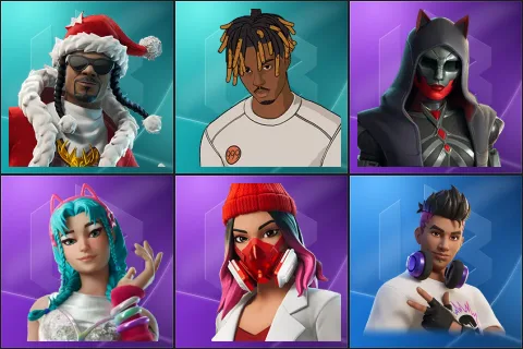 Santa Dogg, Slayer Juice WRLD, Felina, Katalina, Yulejacket, Chord Kahele