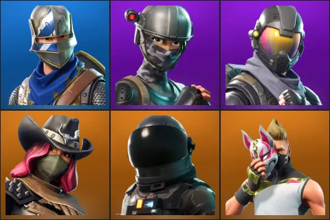 Blue Squire, Elite Agent, Rogue Agent, Calamity, Dark Voyager, Drift