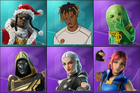 Santa Dogg, Slayer Juice WRLD, Big Dill, Blitz Knight, Cassidy Quinn, Explorer Emilie