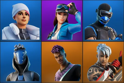 Blizzard Bomber, Cloud Striker, Fixer, Sultura, Fade, Ronin