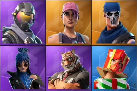 Rogue Agent, Rose Team Leader, Warpaint, Hope, Oscar, Holiday Boxy