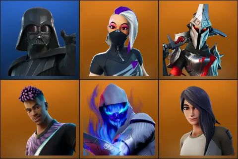 Darth Vader, Catalyst, Eternal Knight, Fade, Fusion, Gear Specialist Maya