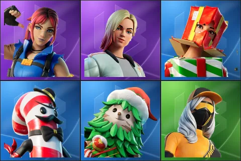 Explorer Emilie, Jackie, Holiday Boxy, Mr. Dappermint, Winterfest Bushranger, Runway Racer