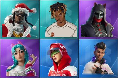 Santa Dogg, Slayer Juice WRLD, Felina, Katalina, Arctic Adeline, Chord Kahele