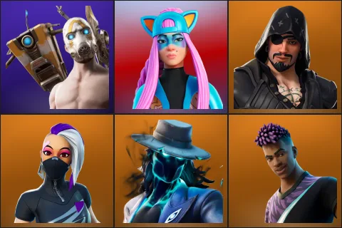 Psycho Bandit, Alli, Blackheart, Catalyst, Deadeye, Fade