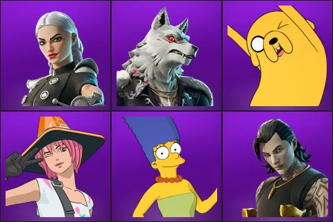 Cassidy Quinn, Fletcher Kane, Jake the Dog, Joss, Marge Simpson, Outlaw Midas