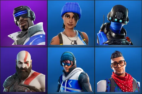 Blue Striker, Blue Team Leader, Carbon Commando, Kratos, Point Patroller, Prodigy