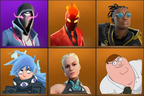 Xander, Inferno, Malik, Nezumi, Paradigm (Reality-659), Peter Griffin