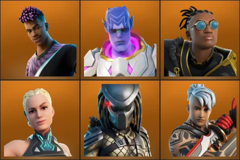 Fade, Kymera, Malik, Paradigm (Reality-659), Predator, Ronin