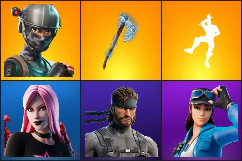 Elite Agent, Leviathan Axe, Take The L, Haze, Solid Snake, Cloud Striker
