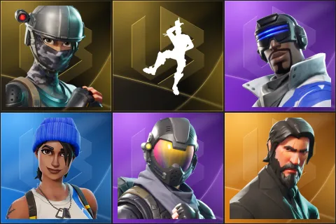 Elite Agent, Take The L, Blue Striker, Blue Team Leader, Rogue Agent, The Reaper