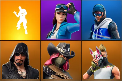 Laugh It Up, Cloud Striker, Point Patroller, Blackheart, Calamity, Drift